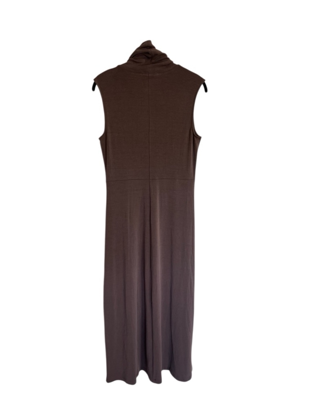 NWT Everlane Madison midi dress Butterknit Espresso turtleneck soft minimalist S - Picture 3 of 16